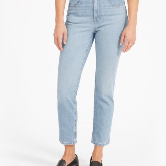 ✨SOLD✨ Everlane Japanese Denim Jeans [Rare!], Size 27, Ankle Length, Light Blue - Picture 1 of 8